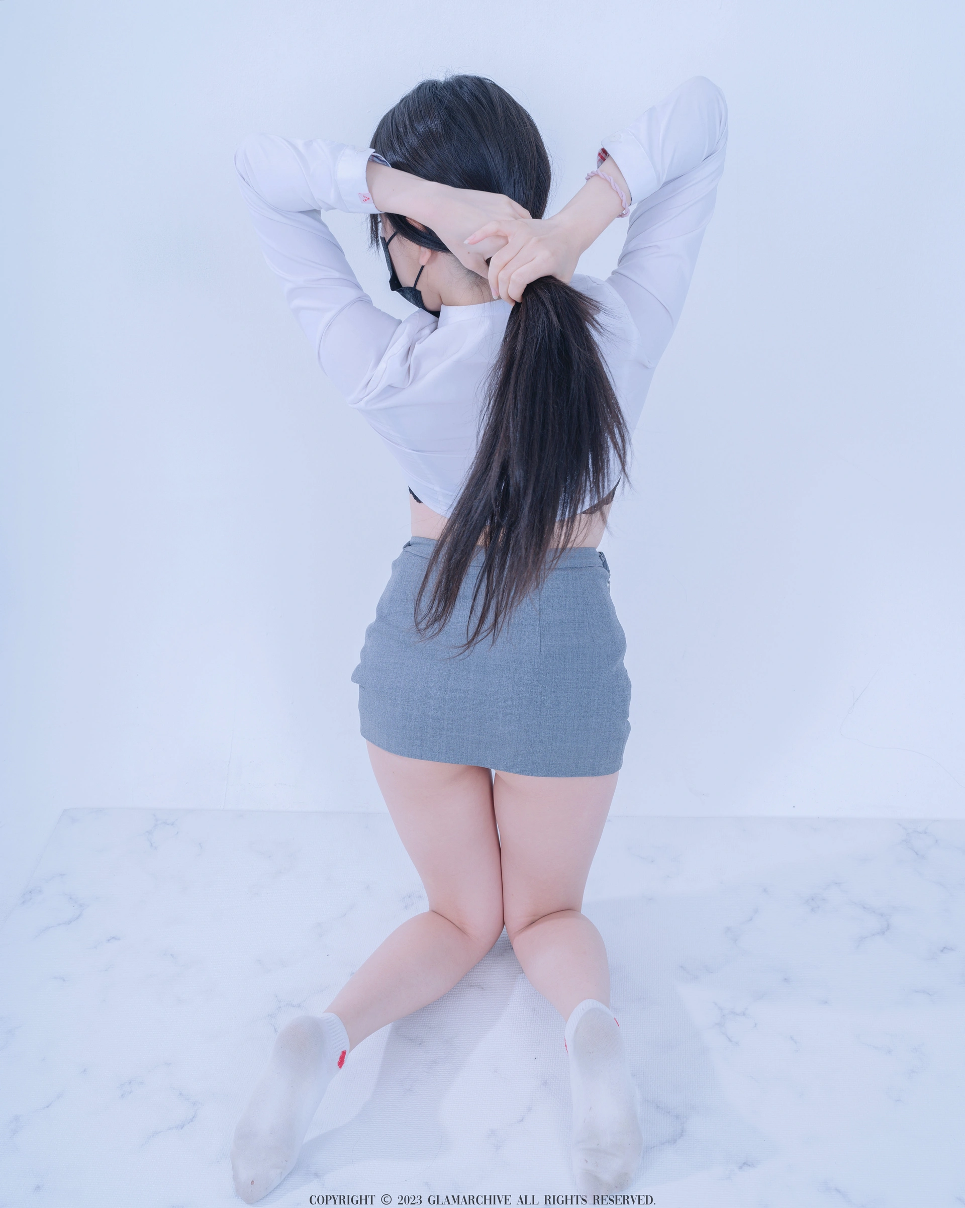 006.[GlamARchive] BAEK SUL TANG - School Look 1